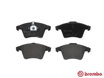 Set plăcuțe frână BREMBO ,față, pentru: VW CALIFORNIA T5 CAMPER, MULTIVAN T5, TRANSPORTER T5 1.9D-3.2 04.03-08.15