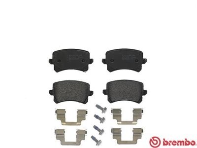 Set plăcuțe frână BREMBO, spate , pentru: VW CC B7, PASSAT ALLTRACK B7, PASSAT B6, PASSAT B7, PASSAT B7/KOMBI 1.4-3.6 03.05-12.16