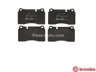 Set plăcuțe frână BREMBO ,față, pentru: VW TOUAREG 2.5D-4.2D 10.02-03.18