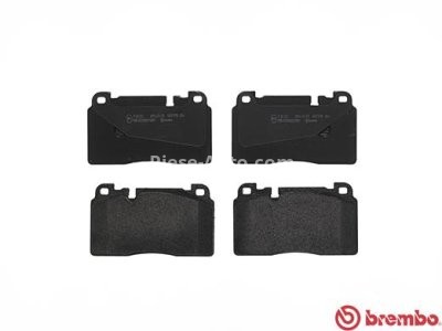 Set plăcuțe frână BREMBO ,față, pentru: AUDI A6 C7, A7, Q5; PORSCHE MACAN 1.8-4.0 10.08-