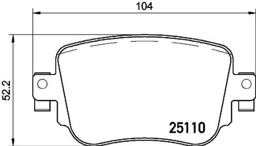 Set plăcuțe frână BREMBO, spate , pentru: AUDI A1; SEAT LEON, LEON SC, LEON ST; SKODA OCTAVIA III; VW BEETLE, CADDY ALLTRACK, CADDY ALLTRACK/MINIVAN, CADDY IV, CADDY IV/MINIVAN 1.0-Electric 12.11-