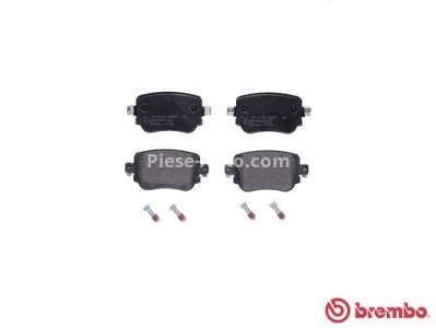 Set plăcuțe frână BREMBO, spate , pentru: AUDI A1; SEAT LEON, LEON SC, LEON ST; SKODA OCTAVIA III; VW BEETLE, CADDY ALLTRACK, CADDY ALLTRACK/MINIVAN, CADDY IV, CADDY IV/MINIVAN 1.0-Electric 12.11-
