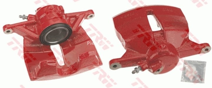 Etrier frână TRW, față, stânga, pentru: AUDI A3, A3 ALLSTREET, Q3; SEAT LEON, LEON SC, LEON ST; SKODA KODIAQ, OCTAVIA III, OCTAVIA IV; VW GOLF ALLTRACK VIII, GOLF VIII 1.0-2.5 11.12-