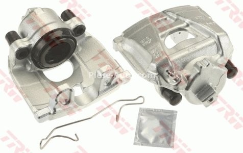 Etrier frână TRW, față, stânga, pentru: AUDI Q3; SEAT ALHAMBRA; VW PASSAT B7, SHARAN, TIGUAN 1.4-2.5 09.07-