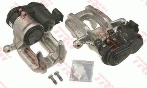Etrier frână TRW, spate, stânga, pentru: BMW 5 (F10), 5 (F11) 1.6-3.0H 06.09-02.17