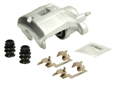 Etrier frână TRW, față, stânga, pentru: CHRYSLER SEBRING; CITROEN C4 AIRCROSS; DODGE CALIBER; JEEP COMPASS, PATRIOT; MITSUBISHI ASX, LANCER VIII, OUTLANDER II 1.5-3.0 06.06-