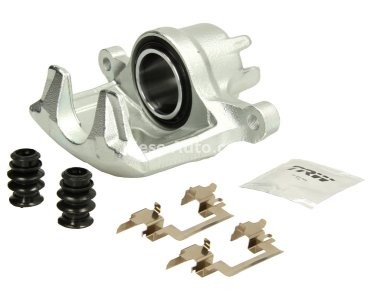 Etrier frână TRW, față, stânga, pentru: CHRYSLER SEBRING; CITROEN C4 AIRCROSS; DODGE CALIBER; JEEP COMPASS, PATRIOT; MITSUBISHI ASX, LANCER VIII, OUTLANDER II 1.5-3.0 06.06-