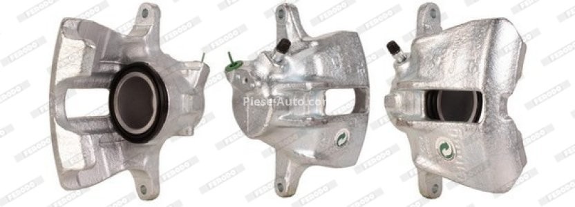 Etrier frână FERODO, față, stânga, pentru: AUDI 100 C2, 100 C3, 80 B2, 80 B3, 80 B4, 90 B2, 90 B3, COUPE B2; SEAT CORDOBA, CORDOBA VARIO, IBIZA II, INCA, TOLEDO I 1.0-2.9 08.76-01.04