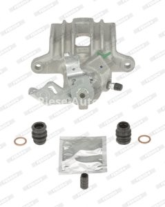 Etrier frână FERODO, spate, stânga, pentru: AUDI A3; SEAT CORDOBA, CORDOBA VARIO, IBIZA II, LEON, TOLEDO II; SKODA OCTAVIA I; VW GOLF IV, NEW BEETLE, POLO 1.4-2.3 03.93-09.10