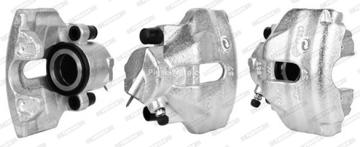 Etrier frână FERODO, față, stânga, pentru: AUDI A4 B5, A4 B6, A4 B7, A6 C5, A6 C6; SEAT EXEO, EXEO ST; SKODA SUPERB I; VW PASSAT B5, PASSAT B5.5 1.6-5.2 11.94-05.13