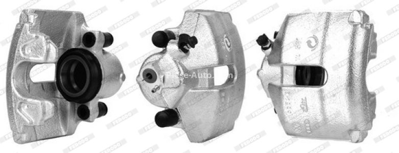 Etrier frână FERODO, față, stânga, pentru: AUDI A1, A3, TT; SEAT ALTEA, ALTEA XL, IBIZA IV, IBIZA IV SC, IBIZA IV ST, LEON, TOLEDO III, TOLEDO IV; SKODA FABIA II, FABIA III 1.0-3.6 02.03-