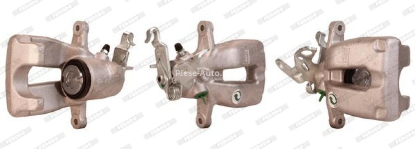 Etrier frână FERODO, spate, stânga, pentru: AUDI A3, TT; SKODA SUPERB II; VW EOS, GOLF V, GOLF VI, SCIROCCO III 1.8-3.6 07.03-11.17
