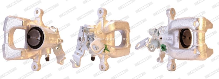 Etrier frână FERODO, spate, dreapta, pentru: AUDI A3; SEAT ALTEA, ALTEA XL, LEON; SKODA OCTAVIA II, SUPERB II, YETI; VW BEETLE, CADDY III, CADDY III/MINIVAN, EOS, GOLF VI 1.2-3.2 02.03-