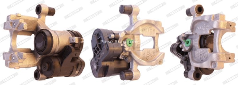 Etrier frână FERODO, electric spate, dreapta, pentru: AUDI A3, Q2, TT; SEAT ATECA, LEON, LEON SC, LEON ST, LEON ST/KOMBI, LEON/HATCHBACK; SKODA KAROQ 1.0-Electric 04.12-
