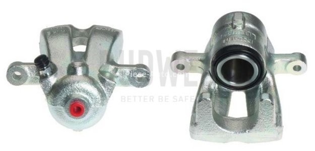 Etrier frână BUDWEG, spate, stânga, pentru: BMW 1 (E81), 1 (E87), 3 (E90), 3 (E92) 1.6/2.0/2.0D 06.04-06.13