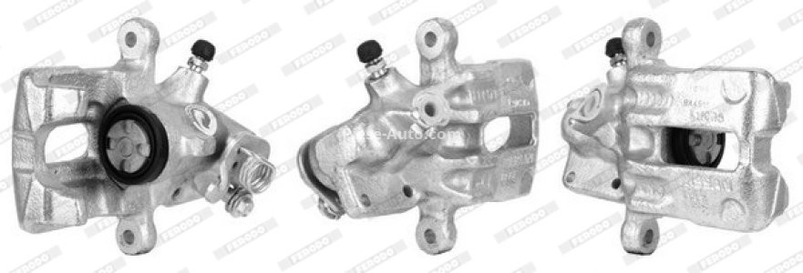 Etrier frână FERODO, spate, stânga, pentru: CHEVROLET SPARK; NISSAN MICRA II 0.8/1.0/1.3 08.92-12.06