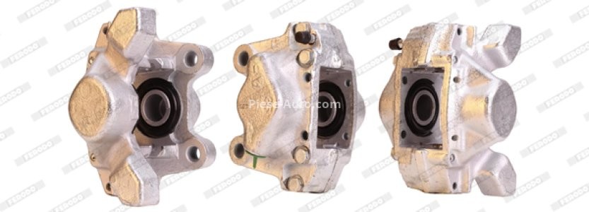 Etrier frână FERODO, spate, dreapta, pentru: CHEVROLET VECTRA; OPEL ADAM, ASTRA H, CALIBRA A, CORSA D, CORSA E, VECTRA B, ZAFIRA A; SAAB 900 II, 9-3, 9-5; VW GOLF IV 1.0-3.0D 08.89-