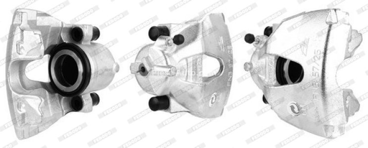 Etrier frână FERODO, față, stânga, pentru: CHEVROLET VECTRA; OPEL ADAM, ASTRA G, ASTRA G/KOMBI, ASTRA H, ASTRA H CLASSIC, ASTRA H GTC, ASTRA H/KOMBI, CALIBRA A, COMBO TOUR 1.0-3.0D 08.89-