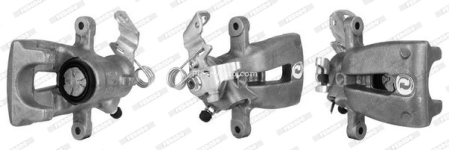 Etrier frână FERODO, spate, stânga, pentru: CHEVROLET CORSA; OPEL ASTRA G, ASTRA G/KOMBI 1.2-2.2D 08.94-12.09
