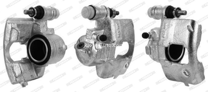 Etrier frână FERODO, față, stânga, pentru: DAEWOO LANOS; FORD ESCORT CLASSIC, ESCORT III, ESCORT V, ESCORT V EXPRESS, ESCORT VI, ESCORT VI/KOMBI, ORION III 1.3-1.8D 09.80-