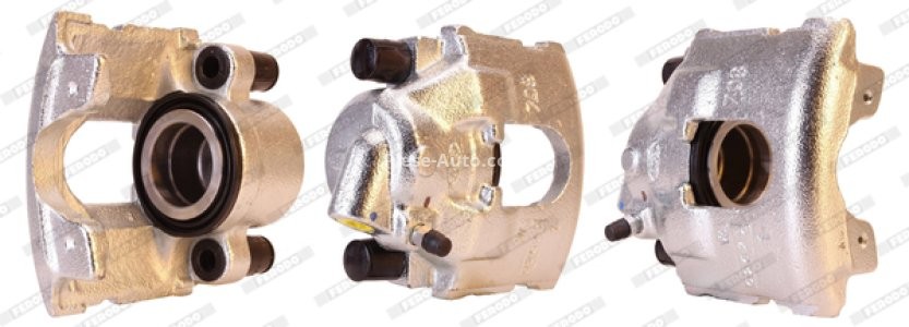 Etrier frână FERODO, față, dreapta, pentru: FORD COURIER, FIESTA III, FIESTA IV, FIESTA/HATCHBACK, FIESTA/MINIVAN, PUMA 1.1-1.8D 03.89-08.03