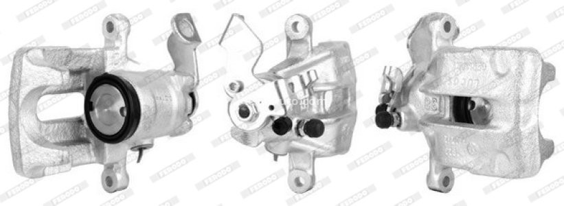 Etrier frână FERODO, spate, stânga, pentru: FORD GALAXY I; SEAT ALHAMBRA, CORDOBA, IBIZA II; VW CORRADO, GOLF III, GOLF IV, PASSAT B3/B4, SHARAN, VENTO 1.4-2.9 02.88-03.10