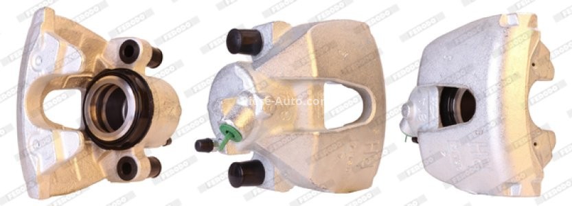 Etrier frână FERODO, față, dreapta, pentru: VOLVO C30, C70 II, S40 II, V40, V50; FORD C-MAX, C-MAX II, ECOSPORT, FOCUS C-MAX, FOCUS II, FOCUS III, FOCUS III/KOMBI 1.0-Electric 10.03-