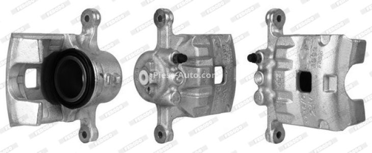 Etrier frână FERODO, față, stânga, pentru: FORD FIESTA VI 1.0-1.6D 06.08-