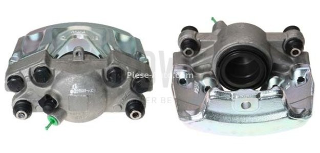 Etrier frână BUDWEG, față, dreapta, pentru: MERCEDES C T-MODEL (S204), C (W204), E (C207), E T-MODEL (S212), E (W212) 2.2D/3.0D/3.5 07.07-12.16