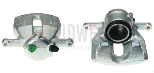 Etrier frână BUDWEG, față, dreapta, pentru: MERCEDES CITAN MIXTO (DOUBLE CABIN), CITAN (MPV), CITAN/MINIVAN (W415); RENAULT KANGOO BE BOP, KANGOO EXPRESS, KANGOO II 1.2-1.6LPG 02.08-