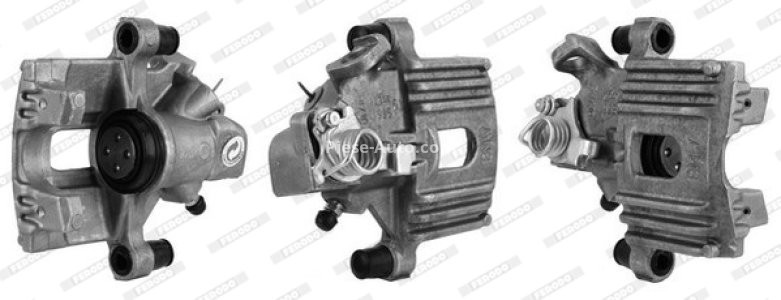 Etrier frână FERODO, spate, stânga, pentru: MINI (R50, R53), (R52) 1.4D/1.6 06.01-07.08