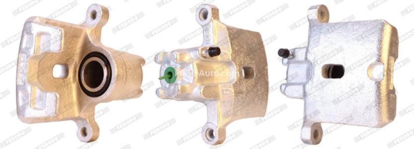 Etrier frână FERODO, spate, dreapta, pentru: MITSUBISHI PAJERO CLASSIC, PAJERO II, PAJERO III, PAJERO IV 2.5D-3.8 04.00-