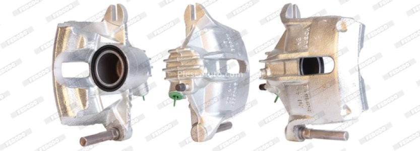 Etrier frână FERODO, față, dreapta, pentru: PEUGEOT 206 1.4/1.6/1.9D 09.98-12.12