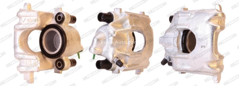 Etrier frână FERODO, față, dreapta, pentru: SEAT CORDOBA, CORDOBA VARIO, IBIZA II; VW DERBY, POLO, POLO CLASSIC, POLO II, POLO III CLASSIC, POLO/HATCHBACK 1.0-1.9D 08.81-12.02