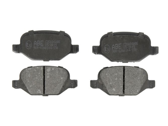 Set plăcuțe frână ABE, spate ,pentru: ALFA ROMEO 147, 156, GT; FIAT LINEA; LANCIA LYBRA 1.3D-3.2 02.97-