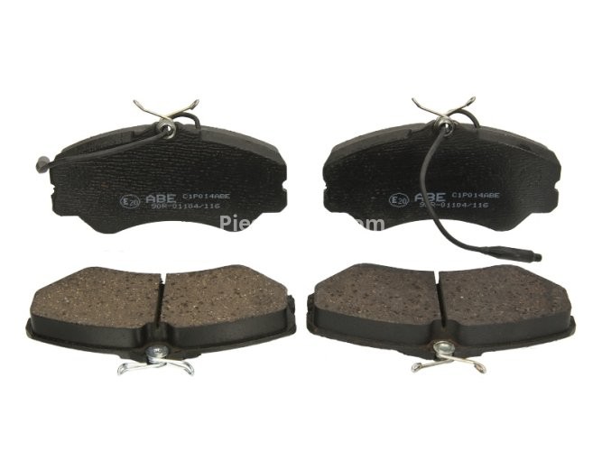 Set plăcuțe frână ABE, față ,pentru: ALFA ROMEO AR 6; CITROEN C25; FIAT DUCATO; PEUGEOT J5 1.8-2.5D 09.81-07.94