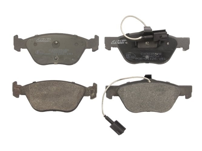 Set plăcuțe frână ABE, față ,pentru: ALFA ROMEO 166; FIAT MULTIPLA; LANCIA KAPPA 1.9D-3.0 08.94-06.07