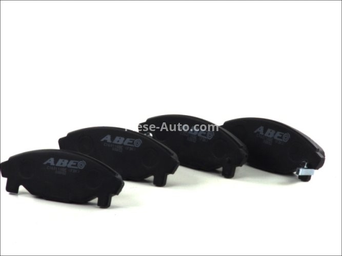 Set plăcuțe frână ABE, față ,pentru: DAIHATSU CHARADE IV, GRAN MOVE 1.3/1.5/1.6 01.93-
