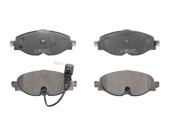 Set plăcuțe frână ABE, față ,pentru: AUDI A1, A1 CITY CARVER, A3, A3 ALLSTREET, Q2, Q3, TT; SEAT ATECA, LEON, LEON SC, LEON SPORTSTOURER, LEON ST, LEON/HATCHBACK, TARRACO 1.0-Electric 11.07-