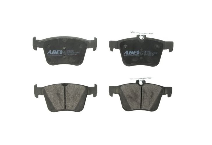 Set plăcuțe frână ABE, spate ,pentru: AUDI A3, Q2, Q3, TT; SEAT ATECA, LEON, LEON SC, LEON SPORTSTOURER, LEON ST, LEON/HATCHBACK; SKODA KAROQ, KODIAQ, SUPERB III; VW ARTEON 1.0-Electric 04.12-