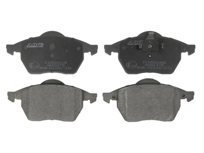 Set plăcuțe frână ABE, față ,pentru: AUDI A1, A3, TT; SEAT ALHAMBRA, IBIZA III, IBIZA IV, IBIZA IV SC, LEON, TOLEDO II, TOLEDO IV; SKODA FABIA I PRAKTIK, FABIA III, OCTAVIA I 1.0-Electric 06.91-
