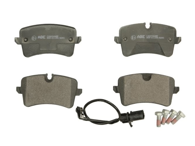 Set plăcuțe frână ABE, spate ,pentru: AUDI A4 B9, A6 C6, A7, A8 D4 2.0-6.3 04.09-