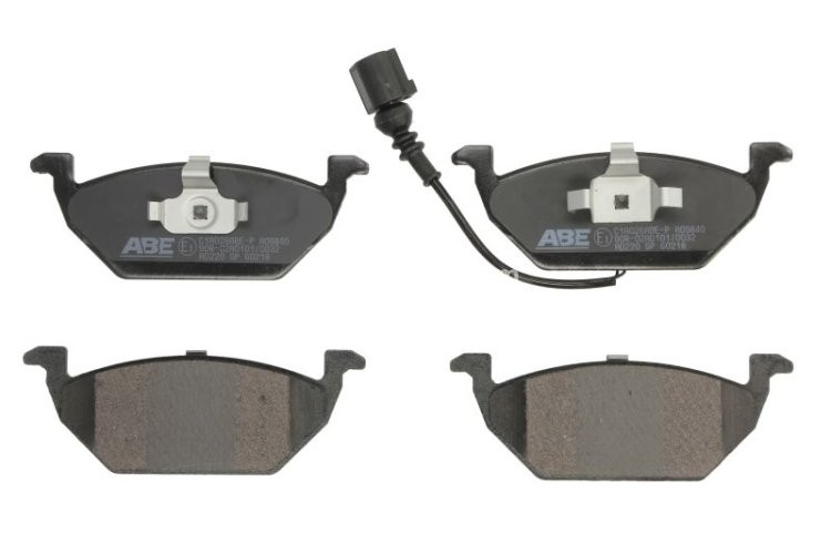 Set plăcuțe frână ABE, față ,pentru: AUDI A1, A2, A3; SEAT ALTEA, ALTEA XL, CORDOBA, IBIZA III, IBIZA IV, IBIZA IV SC, IBIZA IV ST, LEON, TOLEDO I, TOLEDO II, TOLEDO III 1.0-Electric 05.91-