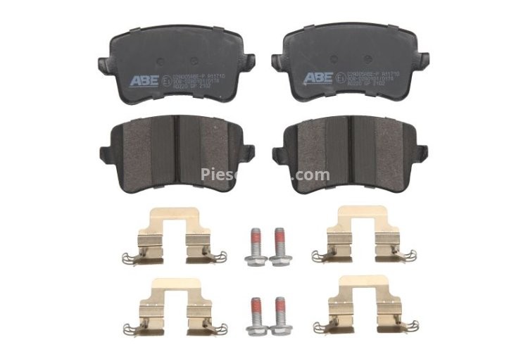 Set plăcuțe frână ABE, spate ,pentru: AUDI A4 ALLROAD B8, A4 ALLROAD B9, A4 B7, A4 B8, A5, Q5 1.8-4.2 06.06-