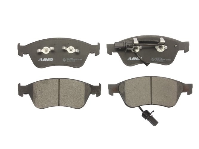 Set plăcuțe frână ABE, față ,pentru: AUDI A6 C6, A8 D3; VW PHAETON 2.0-6.0 04.02-03.16