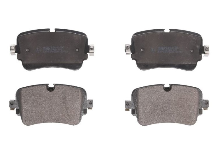 Set plăcuțe frână ABE, spate (cu suplimente), se potrivește: AUDI A6 C8, A7, A8 D5, E-TRON, Q7, Q8, Q8 E-TRON; LAMBORGHINI URUS 2.0-Electric 01.15-