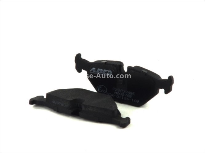 Set plăcuțe frână ABE, spate ,pentru: BMW 3 (E36), 3 (E46), 5 (E39), 7 (E65, E66, E67), X3 (E83), Z1, Z3 (E36), Z4 (E85), Z4 (E86); MG MG 6, MG X-POWER, MG ZT, MG ZT- T; ROVER 75 1.6-5.0 06.88-