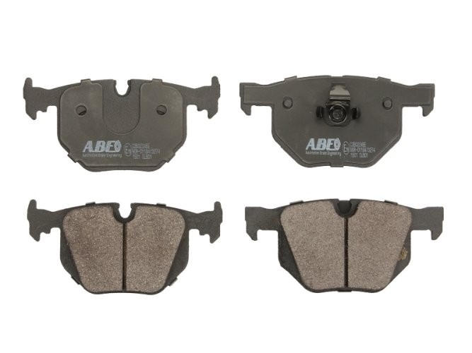 Set plăcuțe frână ABE, spate ,pentru: BMW 7 (E65, E66, E67) 3.0-4.0 11.01-12.09