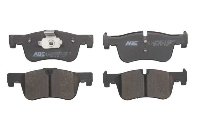 Set plăcuțe frână ABE, față ,pentru: BMW 1 (F20), 1 (F21), 2 (F22, F87), 2 (F23), 3 GRAN TURISMO (F34) 1.5-2.0D 07.11-