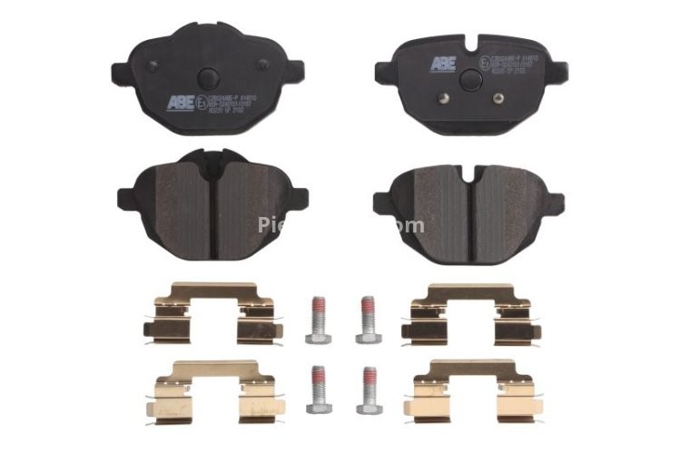 Set plăcuțe frână ABE, spate ,pentru: BMW 5 (E60), 5 (F10), 5 (F11), 5 (G30, F90), 5 (G31), 6 GRAN TURISMO (G32), 7 (G11, G12), X3 (F25), X3 (G01), X3 (G01, F97), X4 (F26) 1.6-4.4 09.08-